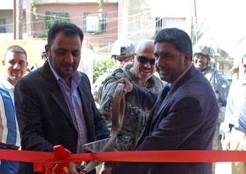 Local leaders reopen renovated school in eastern Baghdad's Diyala area