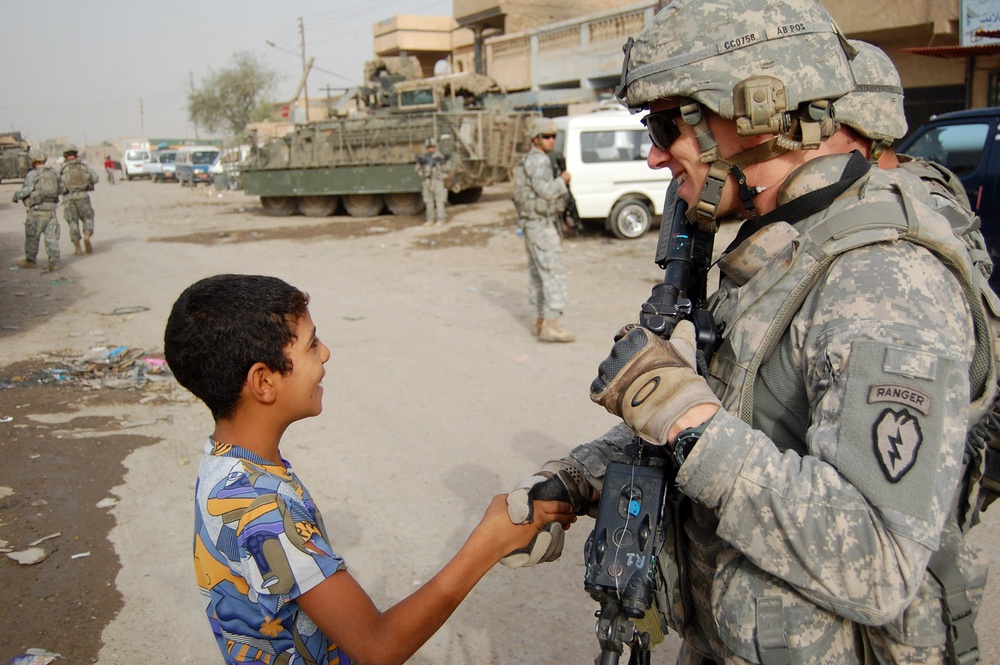 Wolfhounds take morning stroll