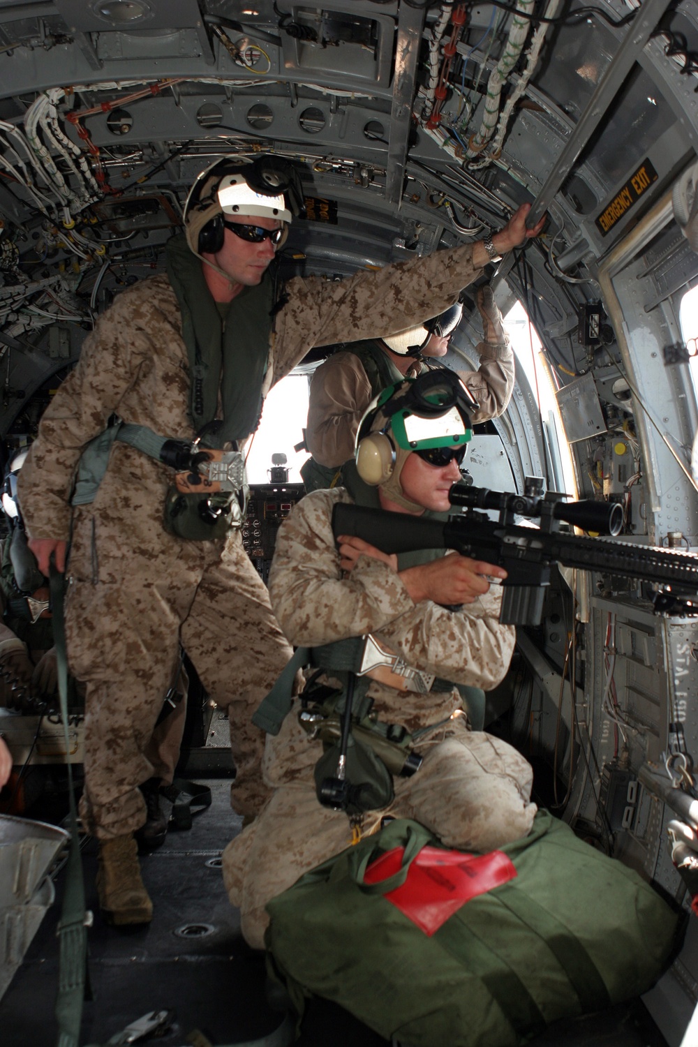 MK-11 Sniper fired over the Gulf of Aden
