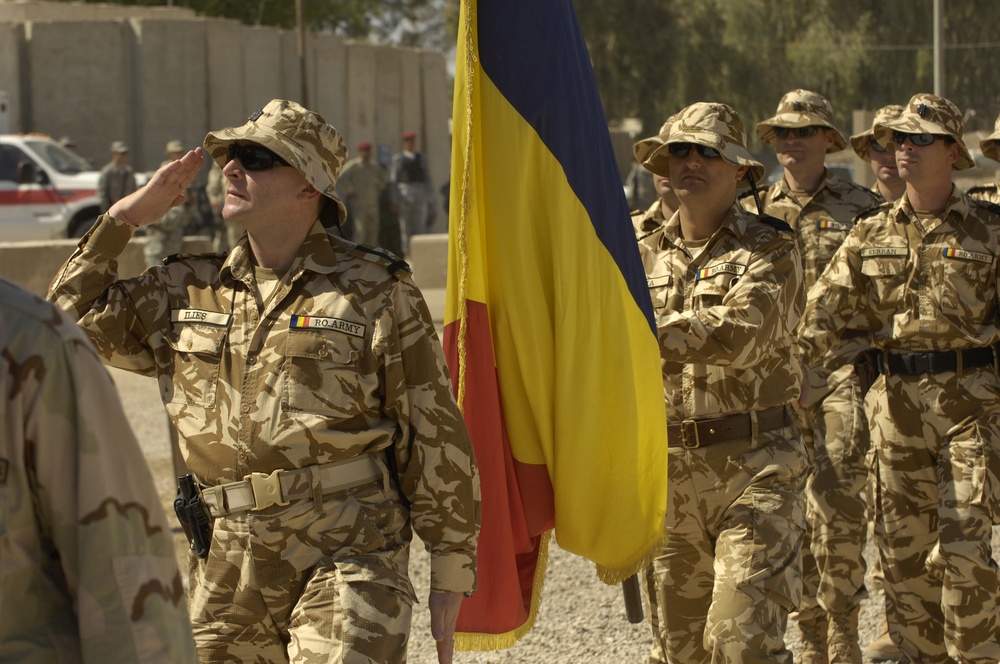 Polish Multi-Nation Division End of Mission Ceremony