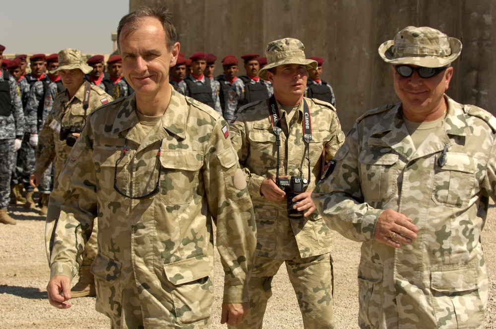 Polish Multi-Nation Division End of Mission Ceremony