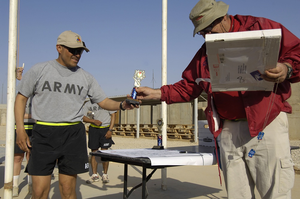 FOB Hammer Participates in Army 10-Miler