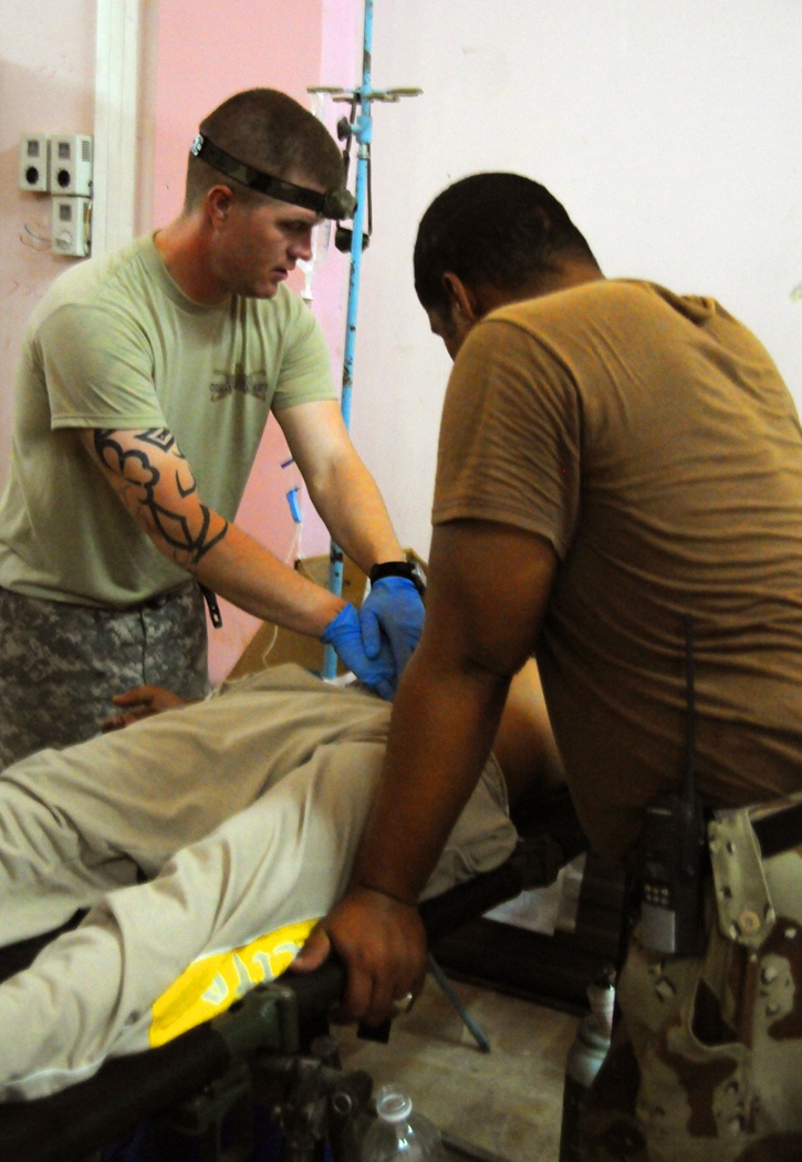 ISF, U.S. Soldiers work together at JSS