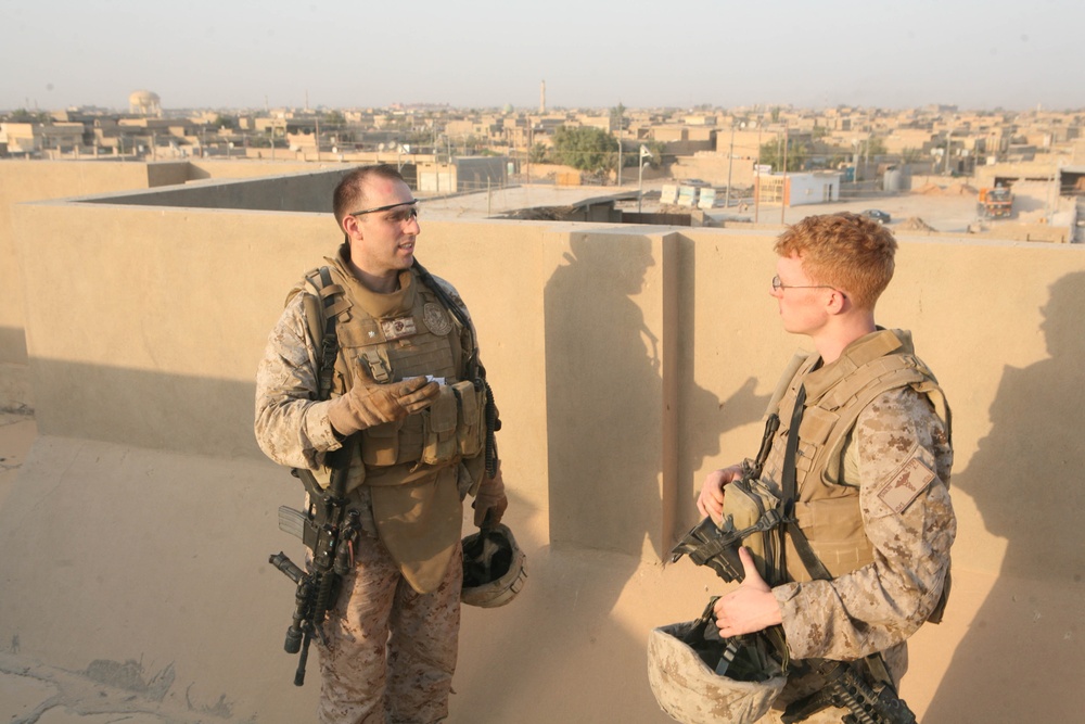 Marine, corpsman pay homage to fallen