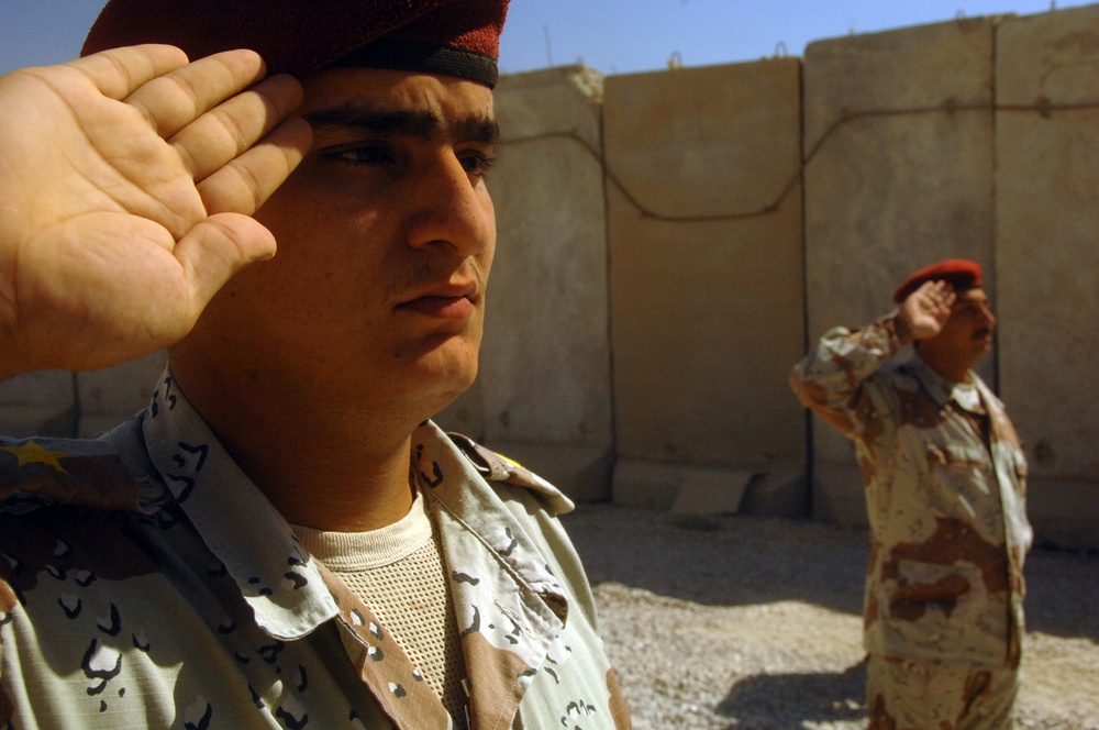 Transfer of Authority for Patrol Base Whiskey One