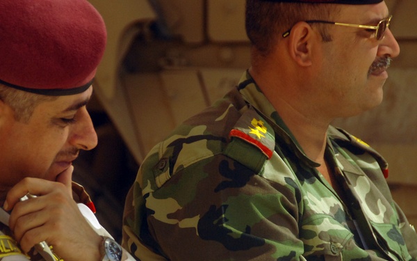 Transfer of Authority for Patrol Base Whiskey One
