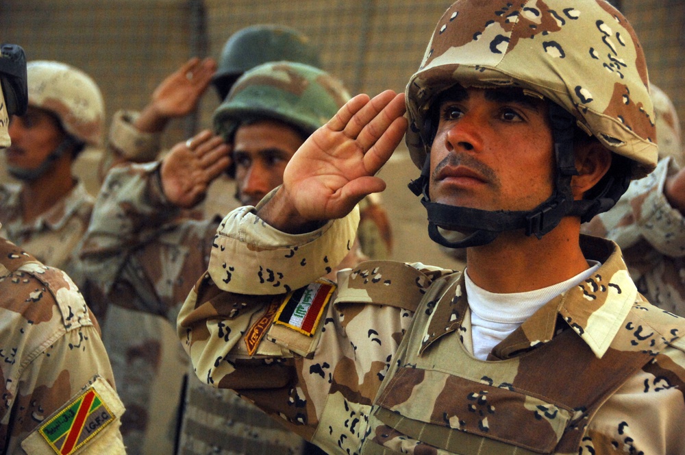 Transfer of Authority for Patrol Base Whiskey One