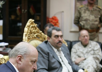 U.S. Deputy Secretary John Negroponte Visits Iraq