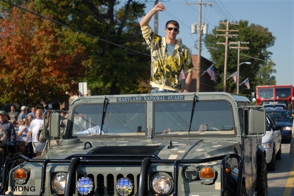 Maryland Guard Supports Olympic Heroes Parade