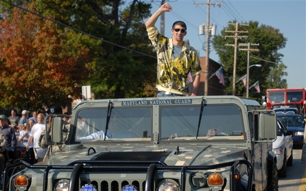 Maryland Guard Supports Olympic Heroes Parade