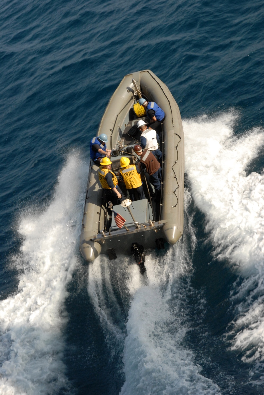 Training evolution aboard the USS Ronald Reagan