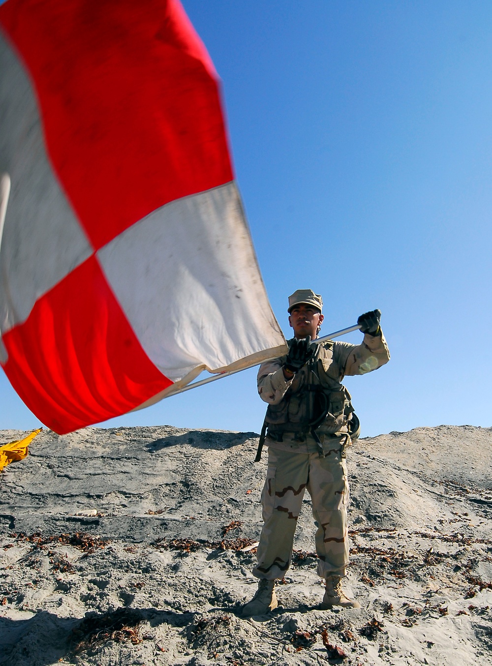 training exercise at Naval Amphibious Base Coronado