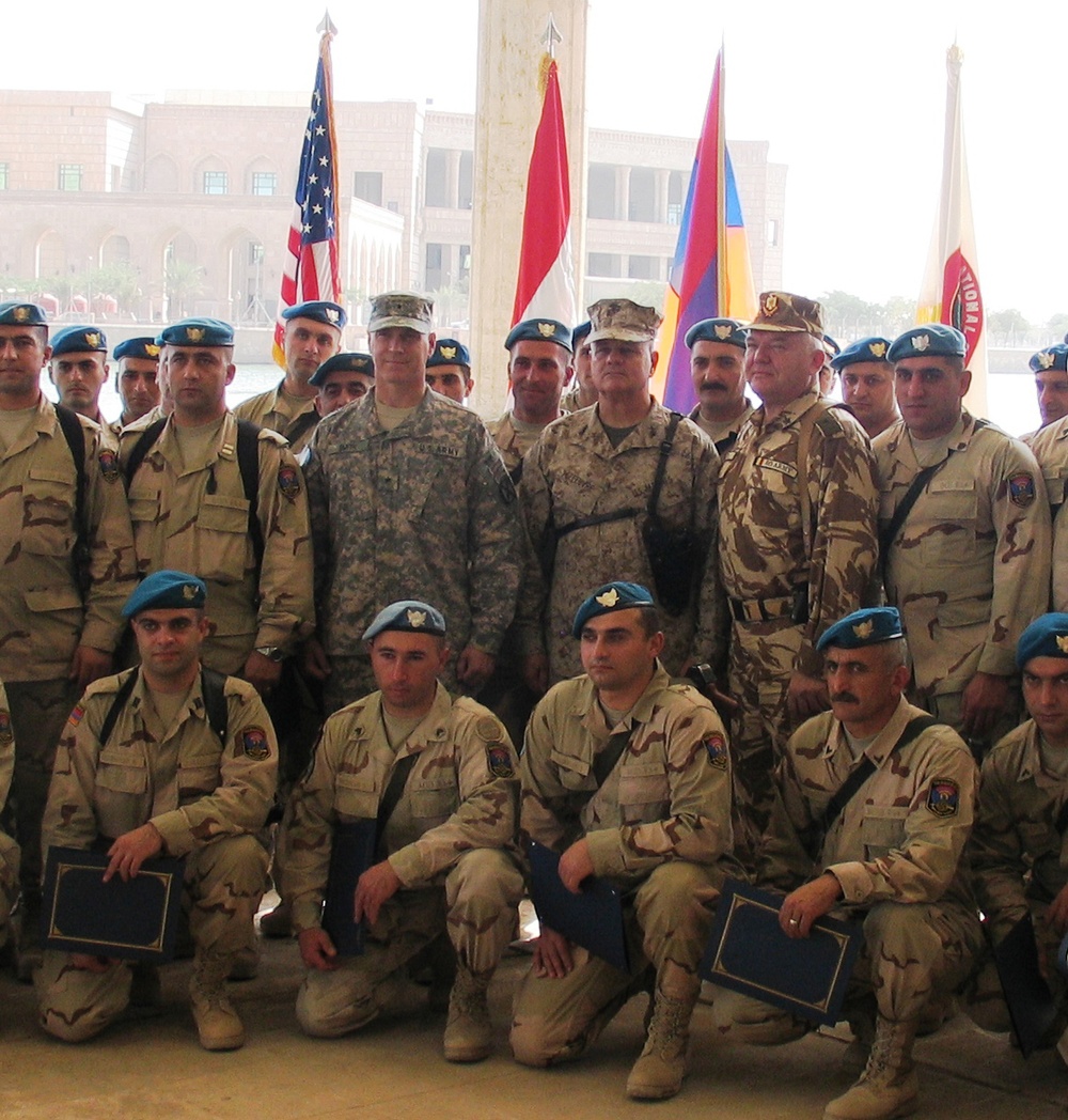 Armenians complete successful mission in Iraq