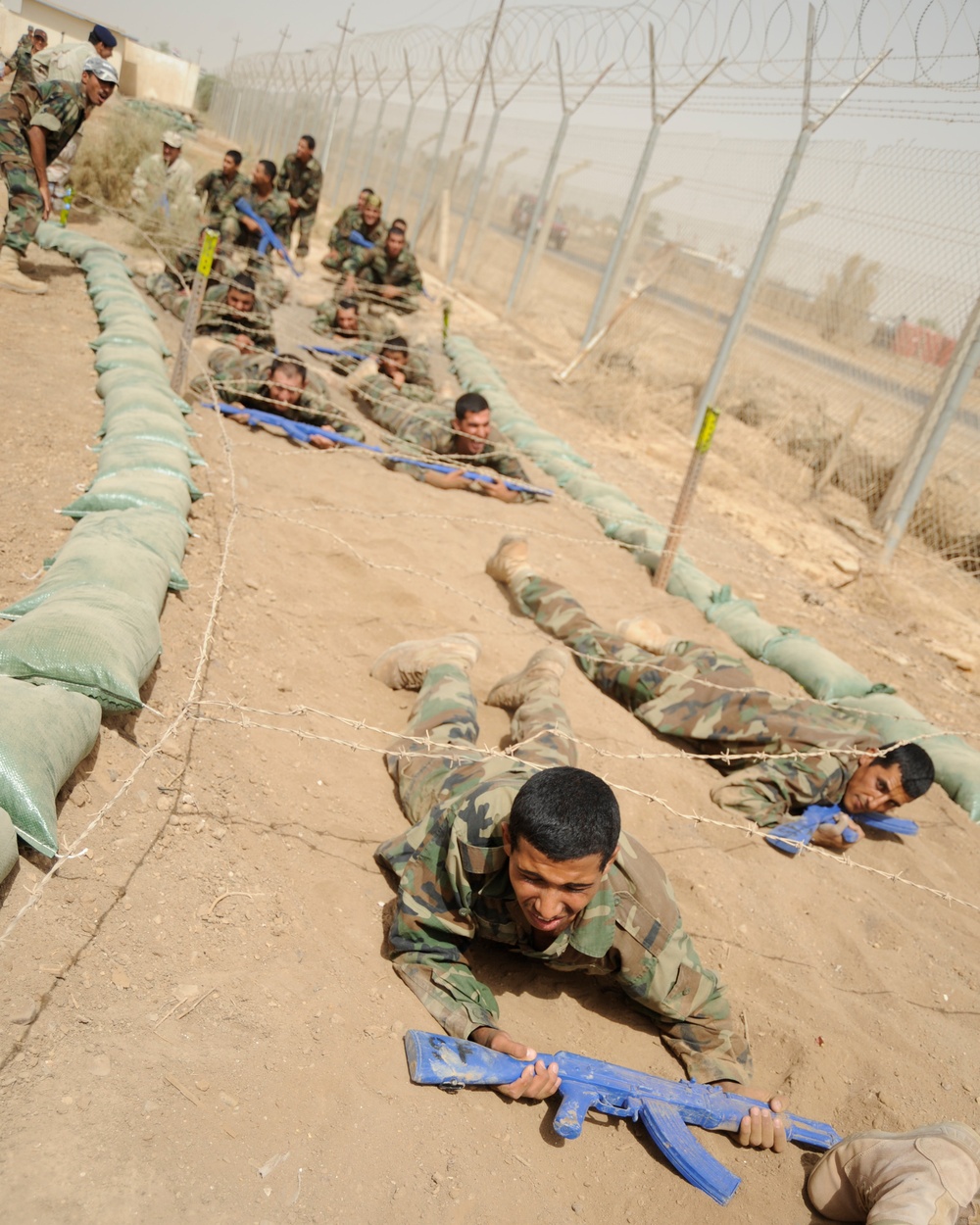 U.S. Airmen Build Tactical Course For Iraqi Air Force
