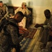 Iraqi Soldiers Distribute Information Pamphlets