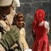 Iraqi Soldiers Distribute Information Pamphlets