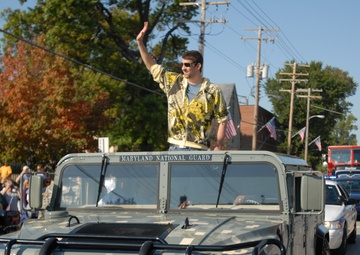 Michael Phelps in Maryland Parade