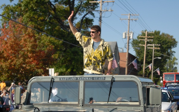 Michael Phelps in Maryland Parade
