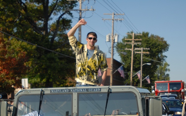 Michael Phelps in Maryland Parade