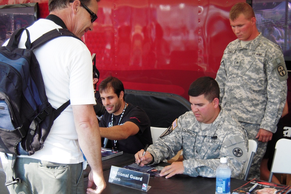 Indy Racing League honors Ohio National Guard hero