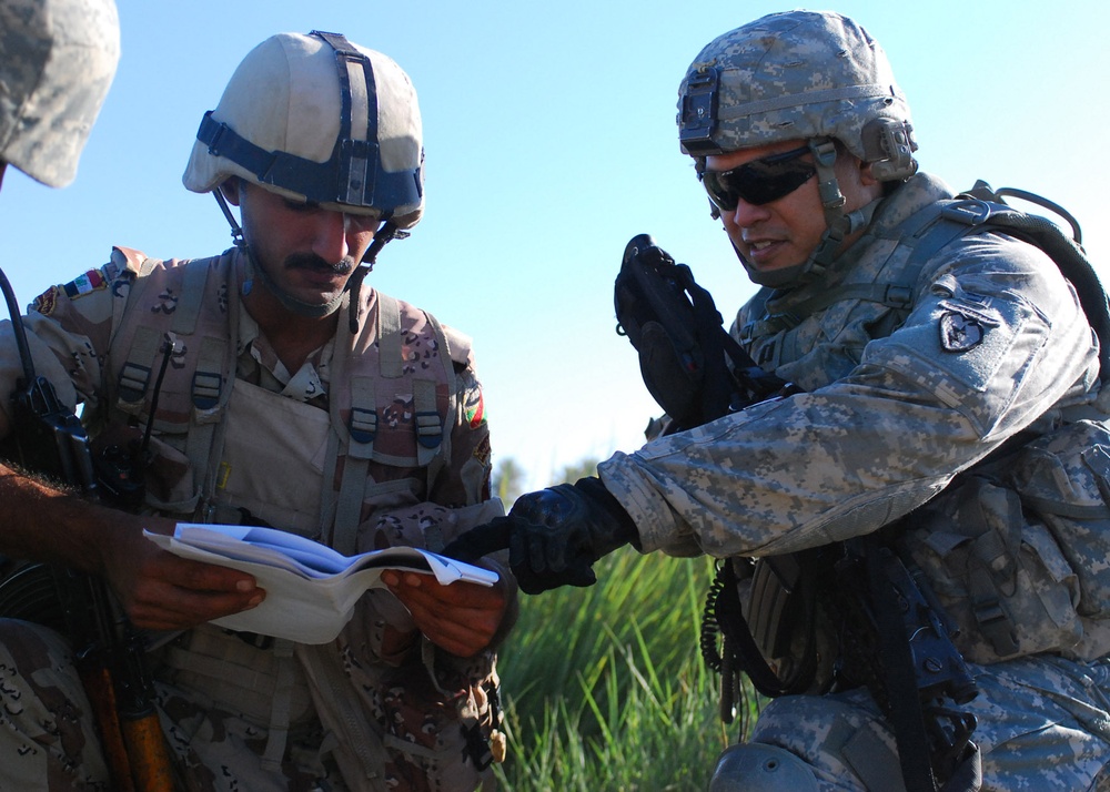 IA, Gimlet MiTT conduct cache search during Operation Gimlet Tidal Wave