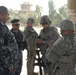 Military police commander checks Iraqi police progress in Baghdad
