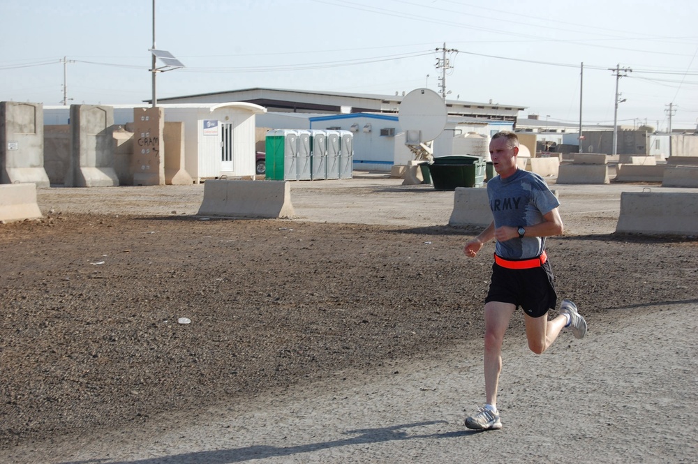 Camp Taji holds Army Ten-Miler