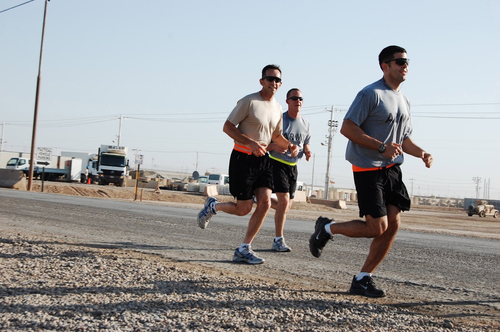 Camp Taji holds Army Ten-Miler