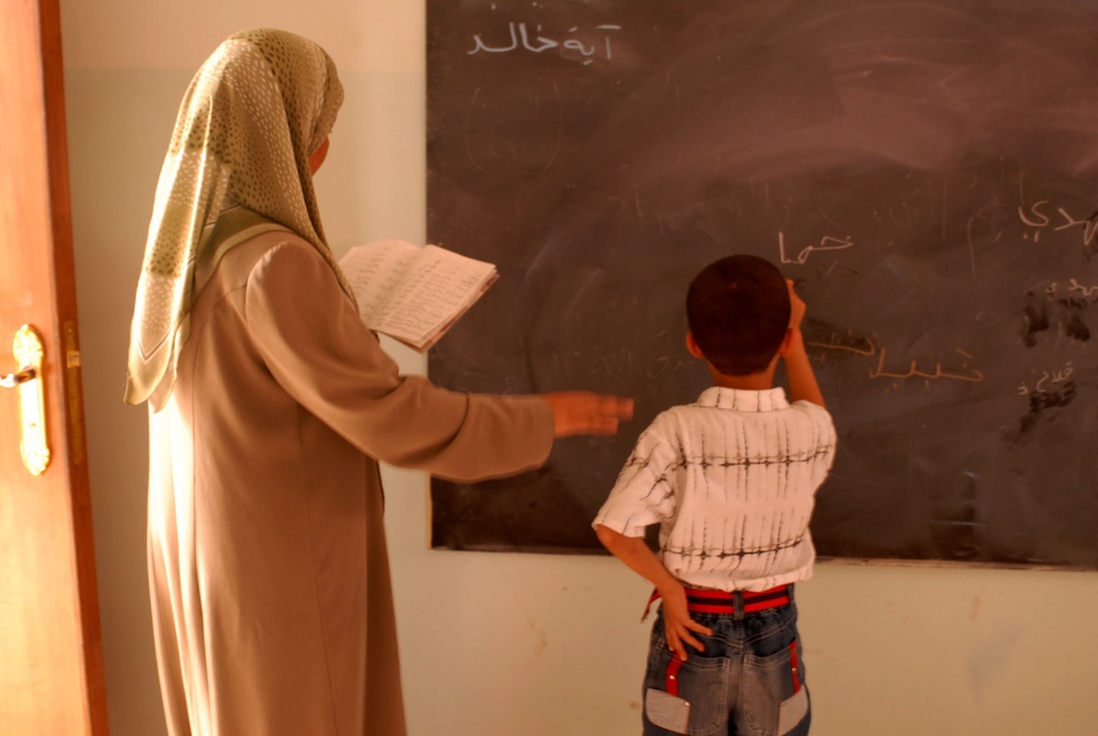 School in session in Sadr City