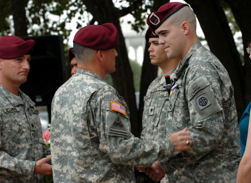 82nd Paratrooper Presented Silver Star