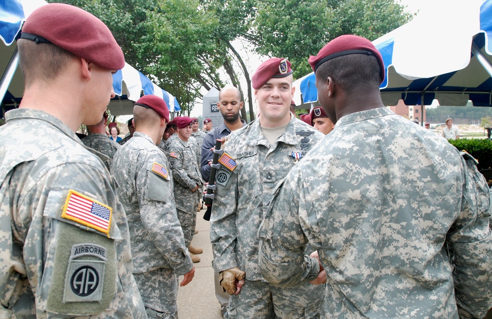 82nd Paratrooper Presented Silver Star