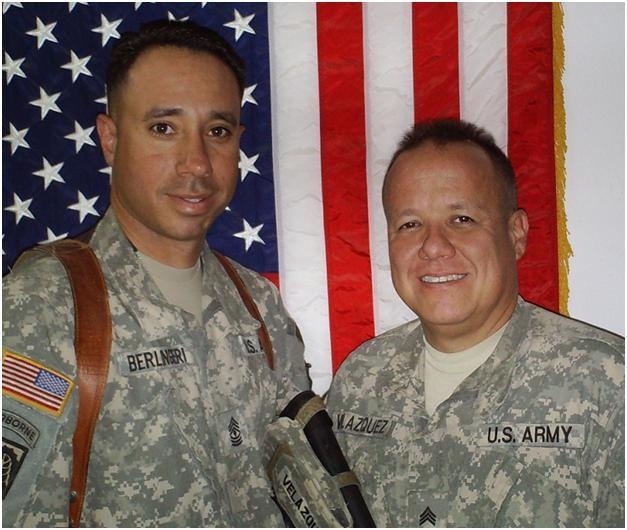 First Sergeant, Father-in-law Work Together in Iraq