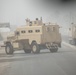 Iraq Badger vehicle tackles route clearance