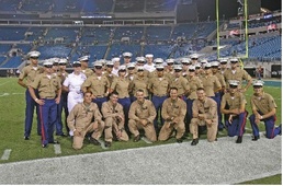 Sound of freedom heard at Jaguars' game