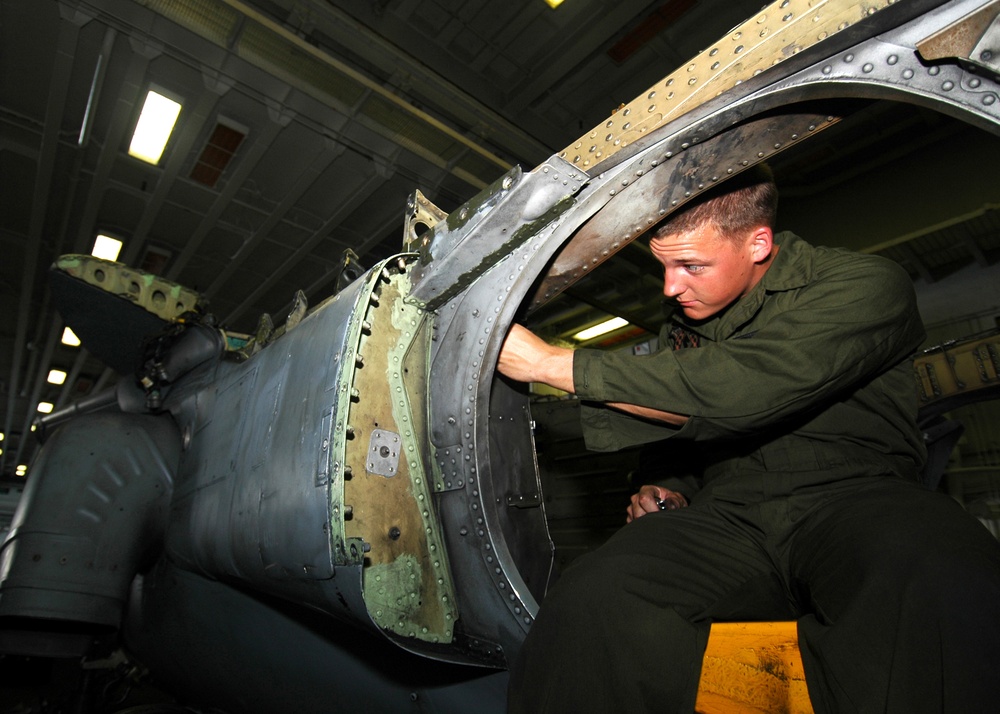 Operations aboard USS Iwo Jima