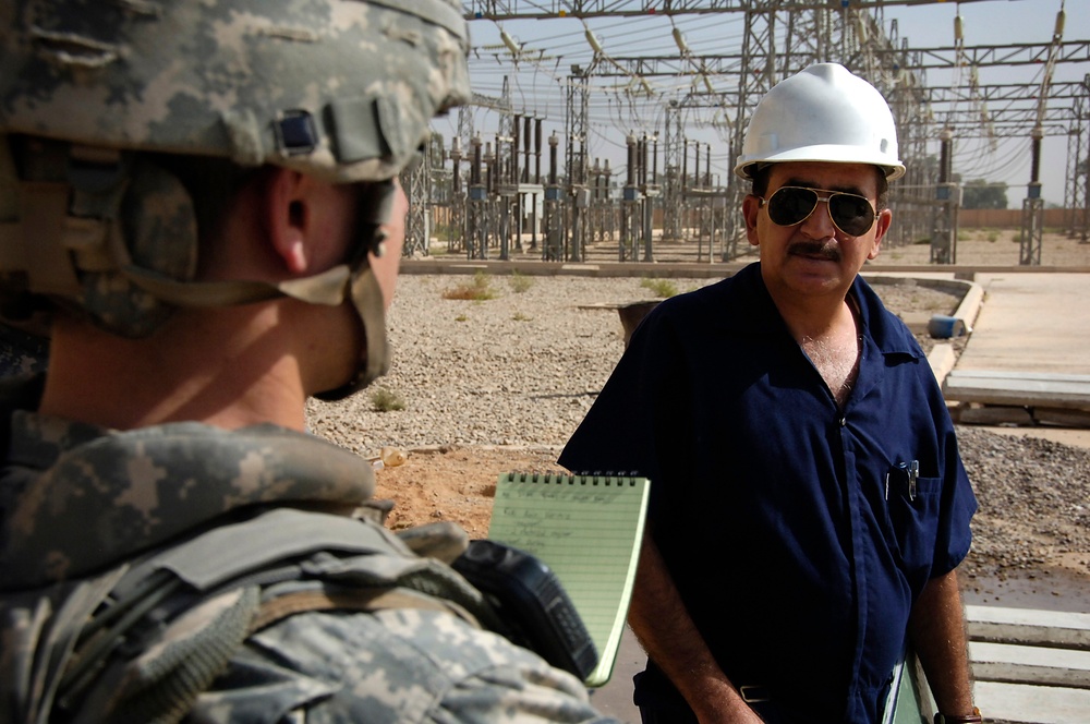 Abu Ghraib Power Plant Sub-Station Tour