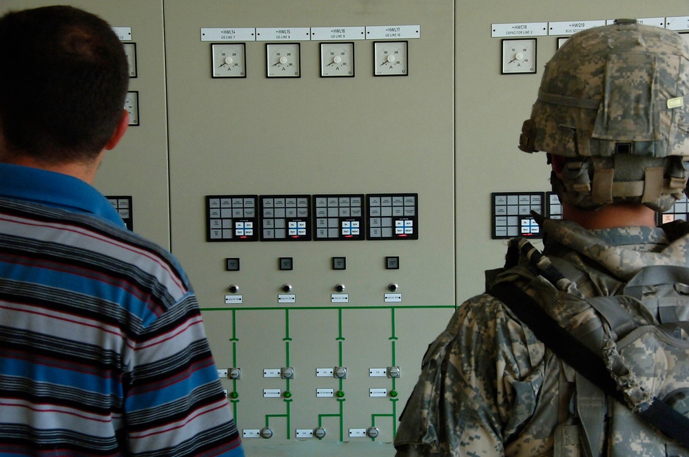 Abu Ghraib Power Plant Sub-Station Tour