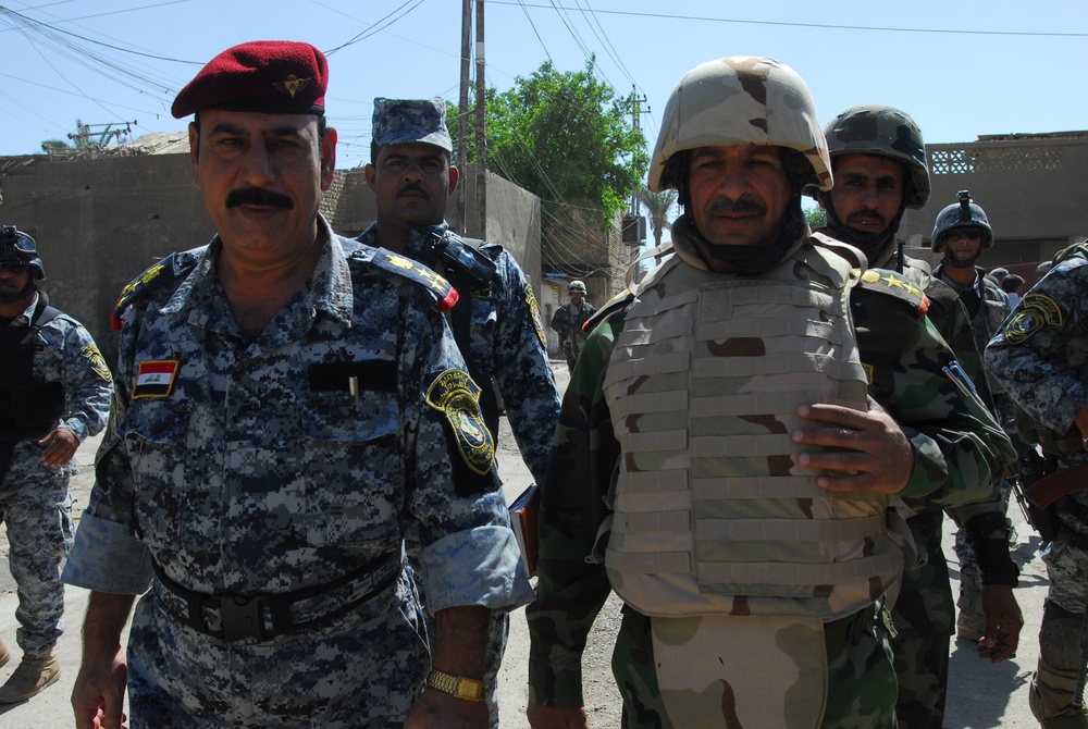 Regulars' Charlie Co. Soldiers maintain security operations in West Rashid
