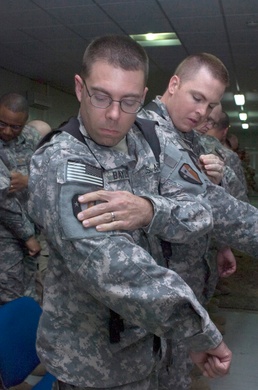 Garden State Soldiers don brigade combat patch