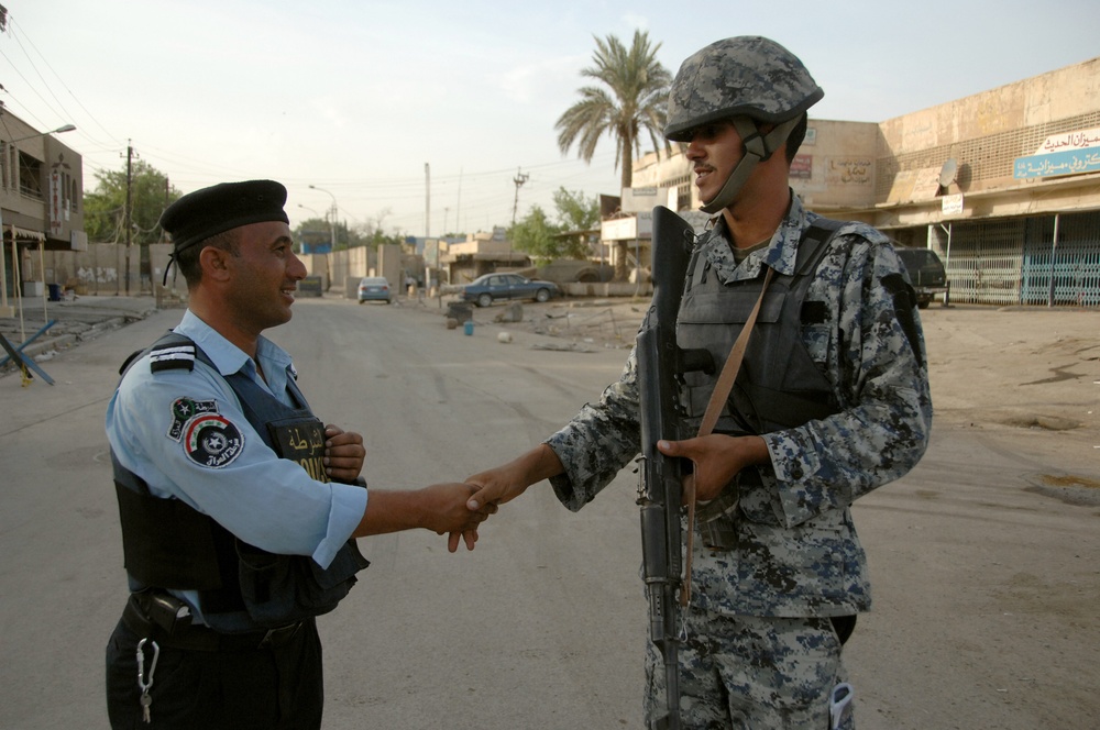 Iraqi National Police Conduct Operation Patriot Enforcement