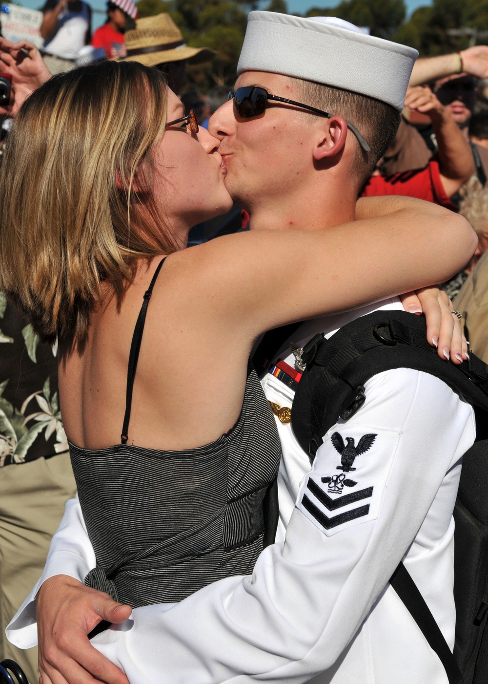 DVIDS - Images - Abraham Lincoln Sailors return home [Image 1 of 2]