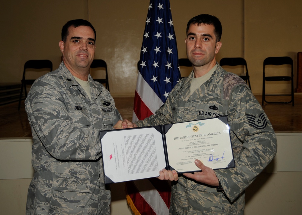 Airman Receives Medal
