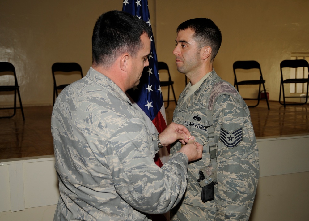 Airman Receives Medal