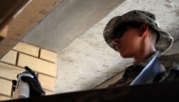 Buffalo Soldiers work hard to improve FOB Summers