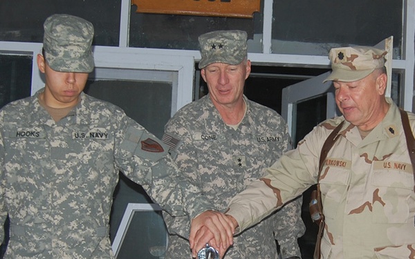 Service members honor US Navy birthday in Afghanistan