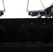 Working in the hangar bay aboard the USS Ronald Reagan