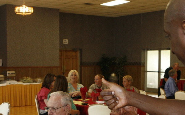 Top Enlisted 'Devil Dog' Visits Camp Lejeune