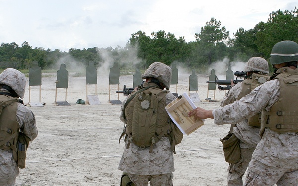 II MEF (FWD) Marines Hone Combat Shooting Skills