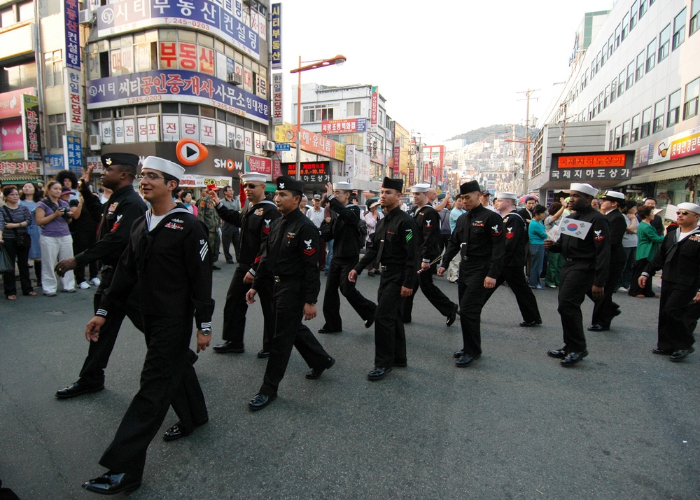 Busan Jagalchi Festival Parade