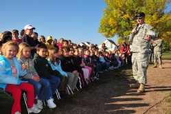 Colorado Joint Counterdrug Task Force takes anti-drug message to Colorado schools [Image 2 of 7]